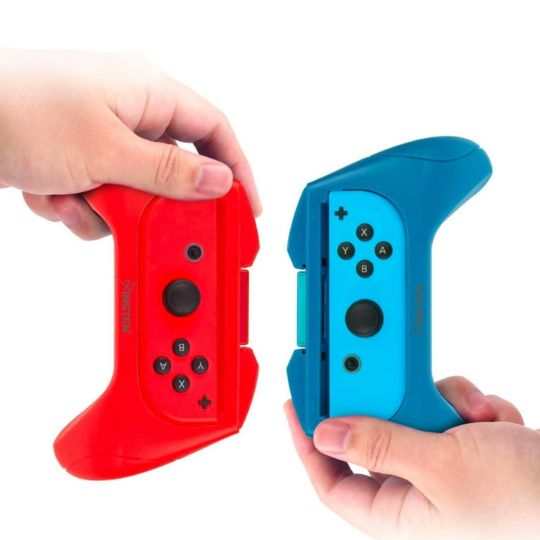 2 Pack Nintendo Switch Joy-Con Controller Grips, Blue/Red