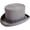 Grey, variant on Wool Top Hat for Men, Magician Hat, Formal Tuxedo Hat, Mens Tophat Christmas Cap, Victorian Topper Hats Gentlemen Hat Jazz Cap