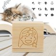 thumbnail image 4 of Mini caja de música, caja de música de madera de doce constelaciones, caja de música de regalo, diseño revolucionario, 4 of 9