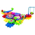 thumbnail image 3 of Krazy Gears Gear Building Toy Set - Bloques de aprendizaje entrelazados - Engranajes giratorios motorizados - Edición de juegos de 81 piezas, 3 of 5