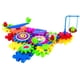 thumbnail image 3 of Krazy Gears Gear Building Toy Set - Bloques de aprendizaje entrelazados - Engranajes giratorios motorizados - Edición de juegos de 81 piezas, 3 of 5