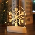 thumbnail image 4 of Luces de árbol de Navidad TANGJMXG muñeco de nieve Decoración de dormitorio 2022, 4 of 5
