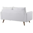 thumbnail image 2 of Modway Revive Upholstered Fabric Loveseat in White, 2 of 7