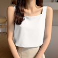 thumbnail image 2 of Tank Top for Women, Comfy 2026 Summer Casual Loose Lightweight Sleeveless Shirts, White XL, 2 of 7
