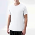 thumbnail image 2 of Kaemgyyd Mens Athletic Tee Short Sleeve Reflective Shirts Casual Running Rash Guard UPF 50+ Breathable Gym T-Shirts for Training, 2 of 7