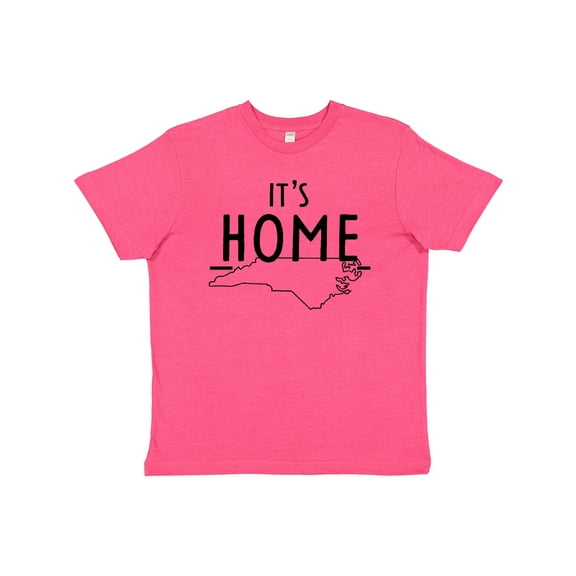Inktastic It's Home- State of North Carolina Outline Youth T-Shirt
