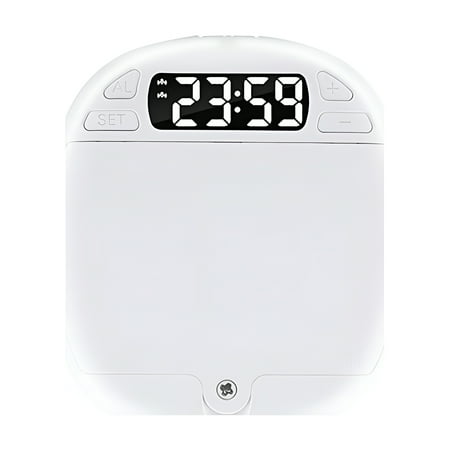 GJX 2026 New Vibrating Alarm Clock Pillow Bed Shaker Digital Display Battery Operated for Heavy Sleepers, Hearing Impaired, Travelers