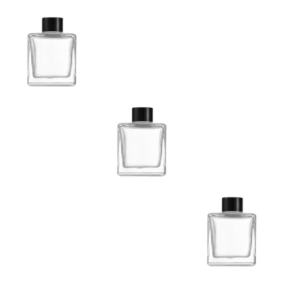 Cateissary Difusores de caña de fragancia - Vidrio cuadrado con múltiples opciones de color Juego de difusor de aromaterapia 50ml (28 puertos) Type1 NO1