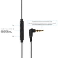 thumbnail image 3 of Cable de auriculares Irfora Auriculares con cable de 3,5 mm Cable Desmontable Cable de reemplazo para auriculares con micrófono Conector MMCX para Shure SE215 SE315 SE425 SE535 SE846 UE900 Auriculares Irfora Cable de auriculares, 3 of 6
