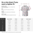thumbnail image 3 of JUNZAN Mens Casual Button Down Shirts Short Sleeve Lighthouse And Beacon Print Shirt-XX-Large, 3 of 3