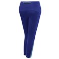 thumbnail image 2 of FashionOutfit Women's Back Color Contrast 3/4 Capri Skinny Workout Yoga Pants, 2 of 3