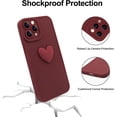 thumbnail image 5 of Case for iPhone 11 Pro, Cute Pattern Soft TPU Case for Girls Women, Camera Hole Protective Case for iPhone 11 Pro (5.8 inch), Red Heart, 5 of 13