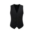 thumbnail image 1 of Chaleco de traje con cuello en V para hombre Chaleco delgado de algodón para las cuatro estaciones, 1 of 2