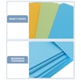 thumbnail image 3 of VERDANVERSE 100pcs Craft Bookmark Display Card Kraft Paper Assorted Color for Gifting, 3 of 6