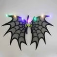 thumbnail image 2 of pdqouc Halloween Bat LED Lights, Kids Spider Wings, Halloween Party C ostume Role Play Props Halloween Children Funny Dress for Halloween Party Decoration, 2 of 9