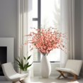 thumbnail image 5 of Artificial Cherry Blossom Flower,Faux Cherry Flowers 39 Inch Peach Branches Arrangement for Home Wedding Table Vase Decor(White)., 5 of 5