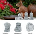thumbnail image 4 of 3Pcs Buddha Modeling Sandstone Decor Creative Chic Landscape Prop Light Grey, 4 of 8