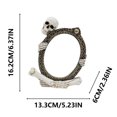 thumbnail image 3 of HWRETIE Adorno de marco de esqueleto fantasma de Halloween,decoración de cabeza de fantasma de terror de resina oscura,ambiente festivo,accesorio de fiesta de Halloween para el hogar y la oficina, 3 of 9