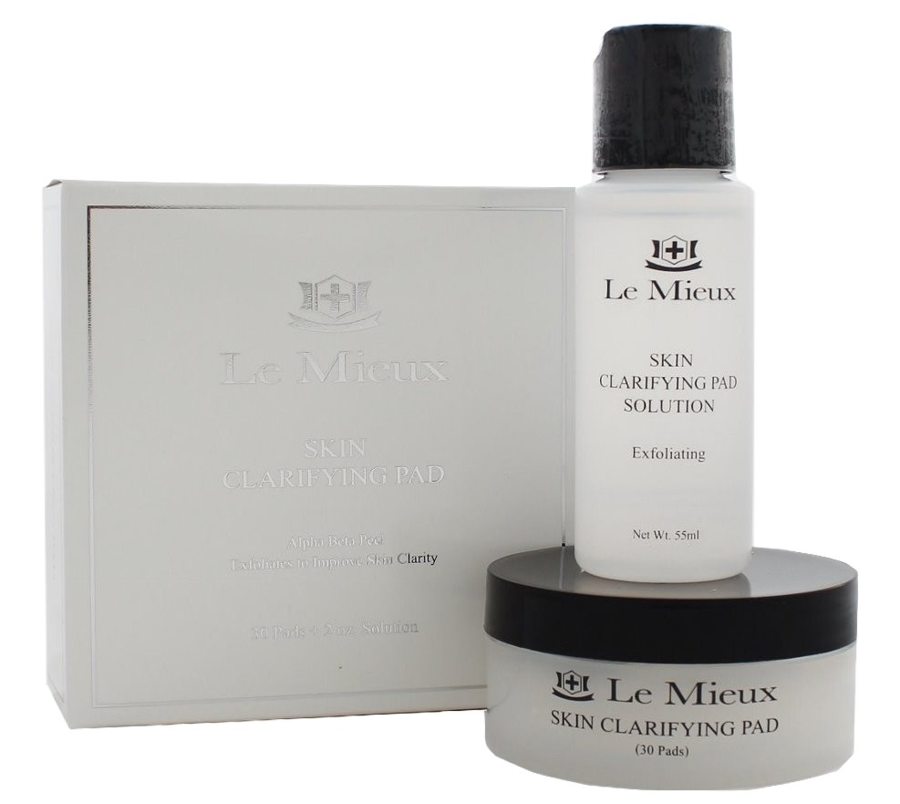 Le Mieux Skin Clarifying Pad, 30 pads+2 oz. solution - Walmart.com