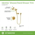 thumbnail image 5 of Symmons S6798BBZ15TRM Identity Hydromersion Pressure Balanced Shower System - Bronze, 5 of 5