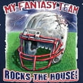 thumbnail image 3 of CafePress - Fantasy Rocks The House Dark T Shirt - Men's Classic Graphic Cotton T-Shirt, 3 of 4