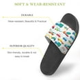 thumbnail image 3 of GZHJMY Stylish Slides for Women Men, Cartoon Colorful Toy Work Truck Soft Flexible Slip-on Sandals Slippers, 3 of 7
