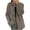 Brown, variant on Lovskoo 2024 Women's Solid Color Sweater Cardigan Winter Solid Color Lapel Collar Long Sleeved Knitted Jacket Brown