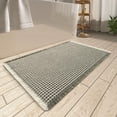 thumbnail image 1 of Alfombra de baño AMOAMI Waffle superabsorbente, antideslizante, 45 x 75 cm, 1 of 7