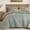 Green, variant on Gingham Comforter Set , 3 count Green  Comforter Set,  Gingham Bedding Set, Lightweight Warm Grid Checkered  Bedroom Decor for   with 2 Pillowcases