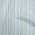 thumbnail image 1 of oneOone Cotton Flex Light Blue Fabric Stripes Sewing Fabric By The Yard Printed Diy Clothing Sewing Supplies 40 Inch Wide, 1 of 5