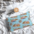 thumbnail image 3 of Cauagu Turtles And Corals Print Pillow Covers with Envelope Closure,1PC Pillow Cases Decorative Pillow Case for Bed & Couch, Pillows Not Included-14"x20", 3 of 6