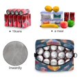 thumbnail image 4 of Lunch Bag Portable Crossbody Meal Bag Cooler Bag Insulated Lunch Bag Food Bag Handheld & Crossbody Design Gemstone, 4 of 6