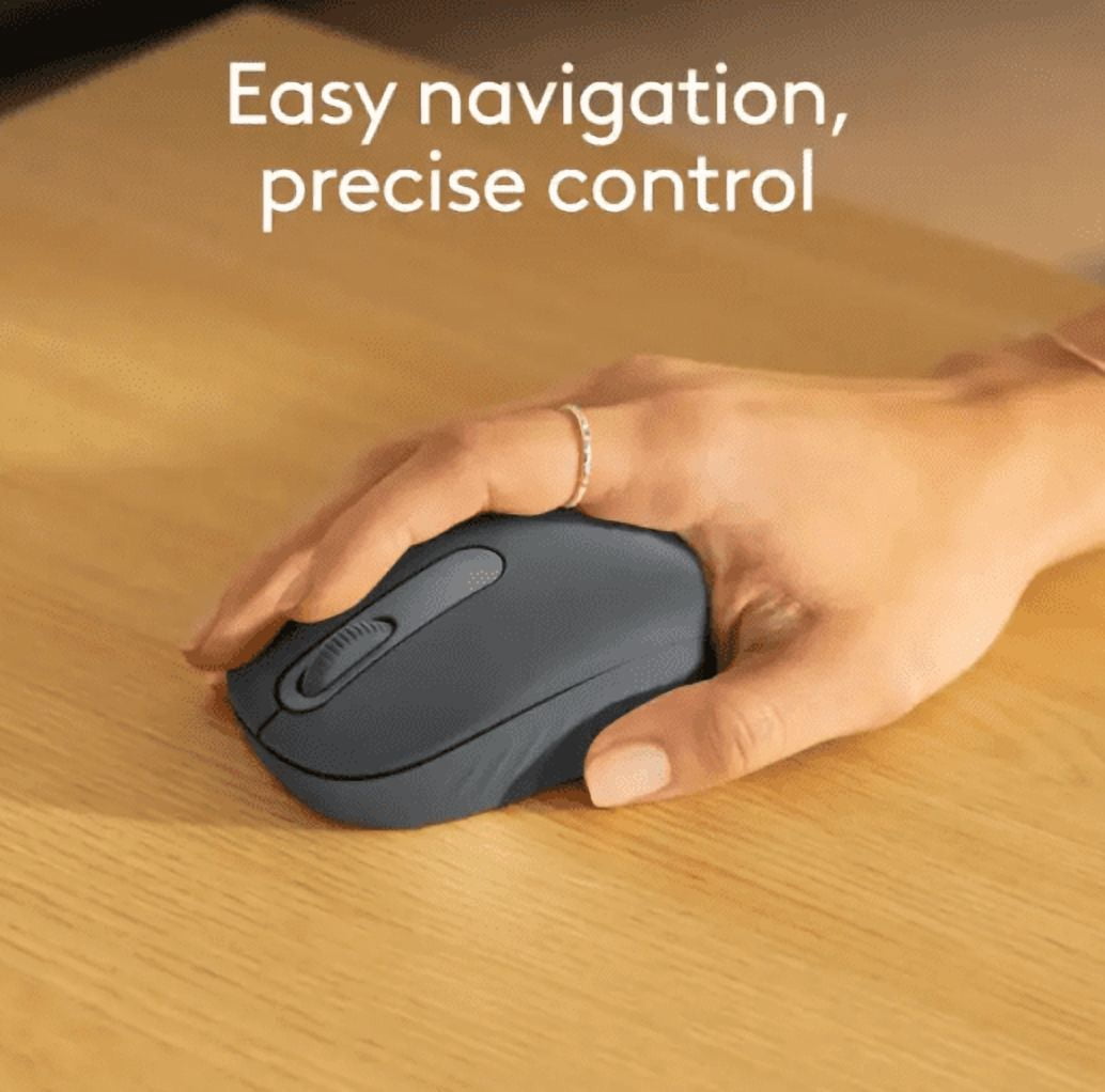 Logitech M196 Bluetooth Wireless Mouse, Compact and Portable Mouse for Laptops, Tablets and More, Graphite