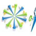 thumbnail image 3 of 30PCS Drip Bottle, Drip Irrigation Bottle, with Control Valves, Green+Blue，10.5*3cm, 3 of 5