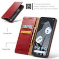 thumbnail image 6 of Wallet Case For Google Pixel 8 Pro, Case Wallet-High Quality Leather Magnetic Closure Case-RFID Blocking Card Holders-Shockproof TPU Shell Folio Cover Women Men For Google Pixel 8 Pro, Red, 6 of 7