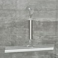 thumbnail image 2 of iDesign Forma Brushed Stainless Steel Squeegee with Suction Storage Hook - 12" x 8", 2 of 3