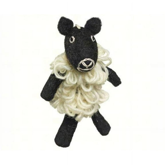 DZI Handmade Designs DZI482008 Sheep Woolie Fingerpuppet Ornament