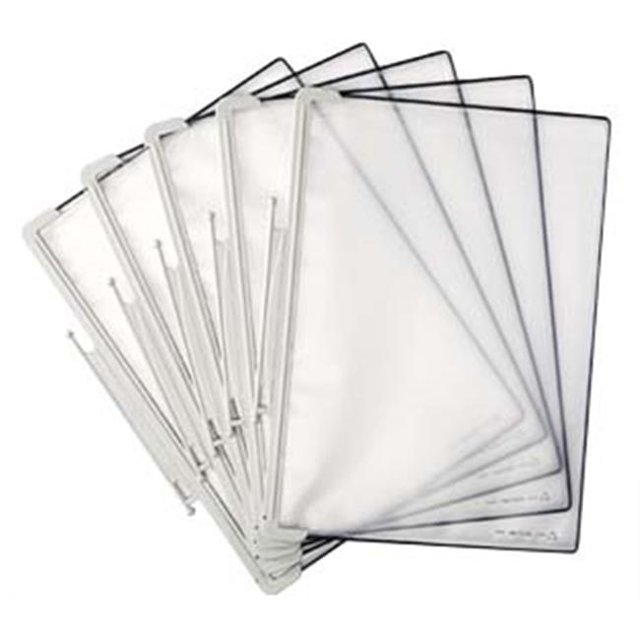Tarifold TP070 8.5 x 11 in. Pivoting Pockets, Gray - 10 Pack