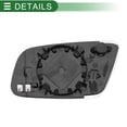 thumbnail image 2 of Reemplazo de cristal de espejo lateral derecho Unique Bargains para AUDI A3 2000-2003 No. 8D0857536E Azul Asférico Calentado, 2 of 6