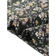 thumbnail image 5 of Agnes Orinda Plus Size Floral Blouse Sleeveless Tank Top for Women Comfortable and Stylish 2X Black, 5 of 6