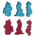 thumbnail image 2 of JZROCKER Pendant Resin Casting Mold Handicrafts Mold Shiny Pregnant Woman UV Epoxy Mold, 2 of 9