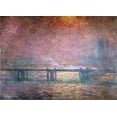 thumbnail image 1 of Monet "The Thames at Charing Cross" (1903) Glossy Poster, 1 of 2