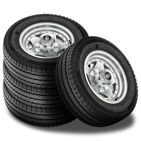 4 Continental VanContact A/S 195/75R16 107/105R Cargo Van Fleet Load Range D 4514990000 / 195/75/16 / 1957516