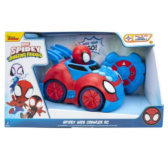 Vehículo teledirigido Marvel Spidey Web Crawler RC
