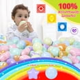 thumbnail image 3 of Pelotas STARBOLO Macaron Stars, 100 unidades, para niños pequeños, 3 of 9