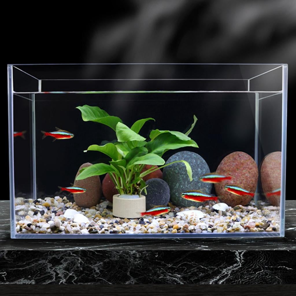 10Pcs Water Plant Weights Ceramic Aquarium Plant Fixed Rings Aquarium Decoration Accessories for Freshwater Saltwater