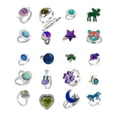 thumbnail image 3 of Sonducket anillos de humor color cambiable accesorios para dedos Joyería Formas múltiples, 3 of 5