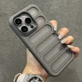 thumbnail image 2 of Luxury Dissipate Heat Phone Case for iPhone 11 12 13 14 15 16 Pro Max Plus Matte Shockproof Bumper Back Cases Cover (GRAY,For iPhone 16Pro), 2 of 6