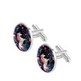 thumbnail image 2 of Unicorn Dress Shirt Cufflinks in Stainless Steel for Formal Attire - Wedding, Business, and Daily Wear, 2 of 6