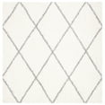thumbnail image 6 of SAFAVIEH Parma Eglantine Geometric Shag Area Rug, Cream/Grey, 9' x 9' Square, 6 of 10